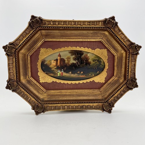 Quadro antico dipinto - a, olio