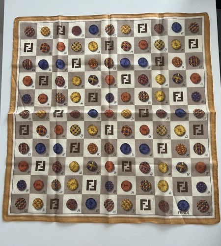 Foulard seta fendi - fendi,
