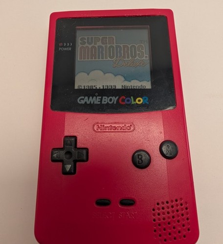 Nintendo game boy color rosa - nintendo,