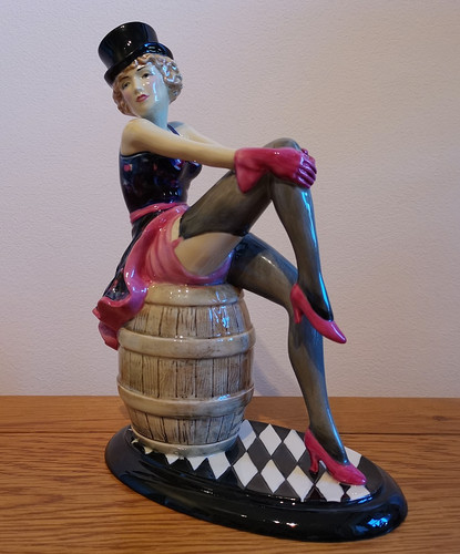 Rara statuina ceramica - in,