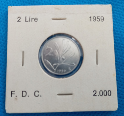 Moneta lire 1959 - 2, ape