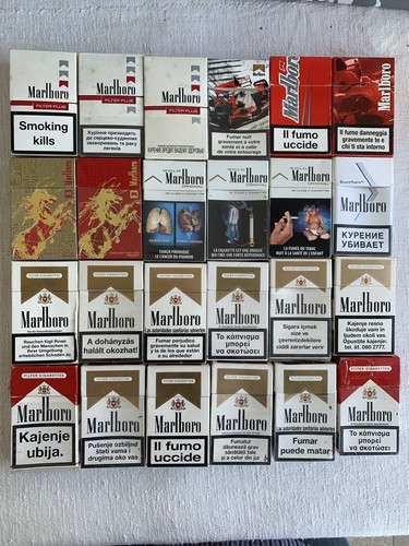 Lotto pacchetti sigarette - 24,