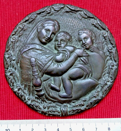 Antica stupenda placca - , bronzo