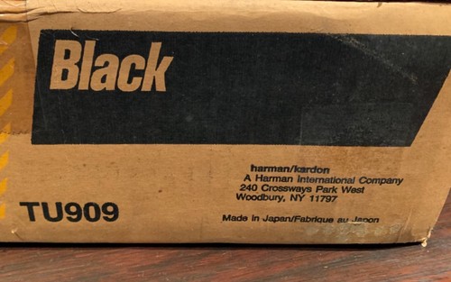 New black harman - new!, tuner