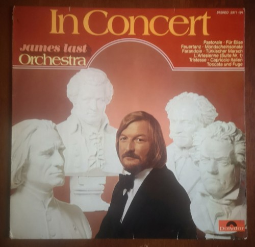 James last concert - lp, concert"