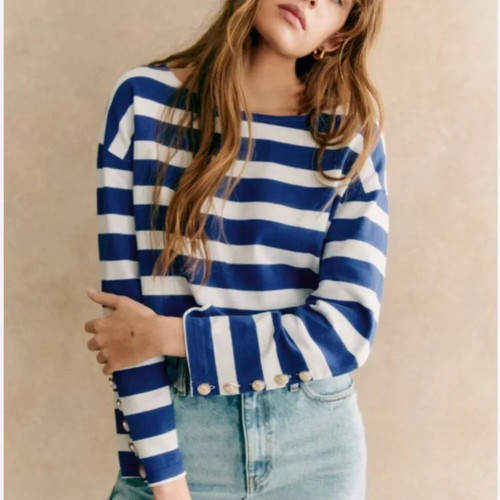 Sezane sue mariniere striped - sezane,