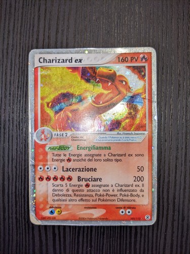Pokémon charizard 105 112 - charizard, ex