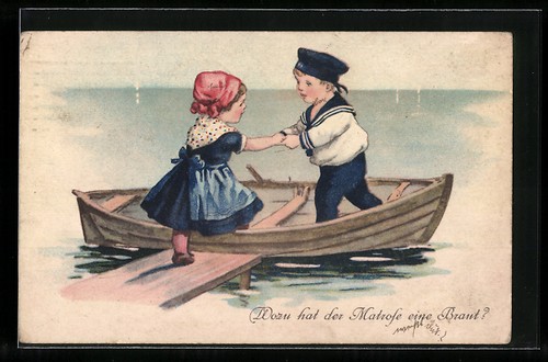 Cartolina perché marinaio - perché,
