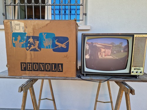 Televisore vintage anni - televisore,