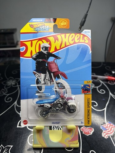 Hot wheels hw450f dirt bike - hot,