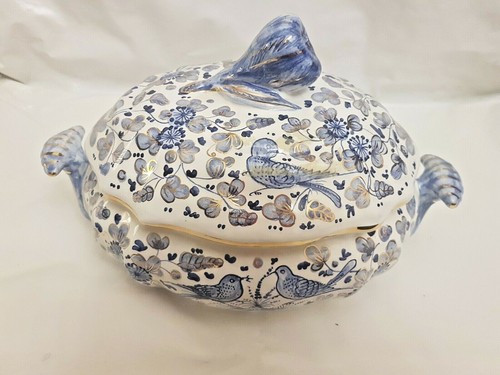 Deruta vintage cachepot hand - vintage,