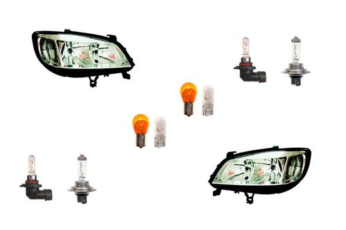 Set fari alogeni per opel - fari,
