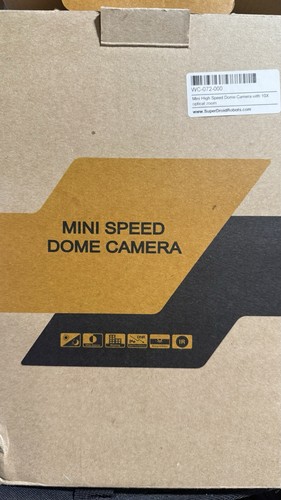 Mini speed dome ptz telecamera - mini,