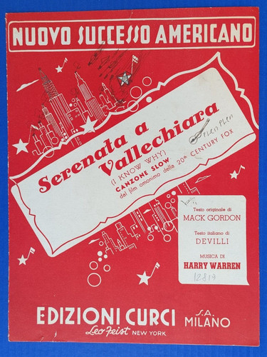 Serenata vallechiara di - serenata,