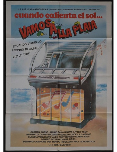 Manifesto vamos alla plaia - vamos,