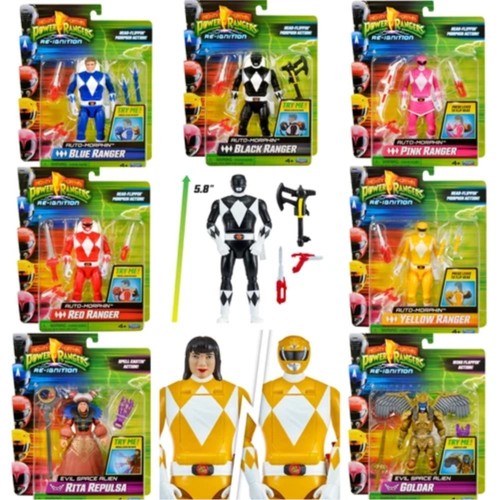 Figurines mighty morphin power - mighty,