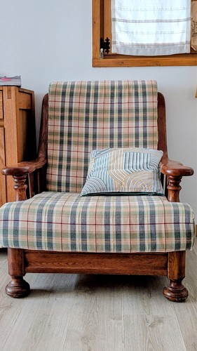 Poltrona stile cottage shabby - poltrona,