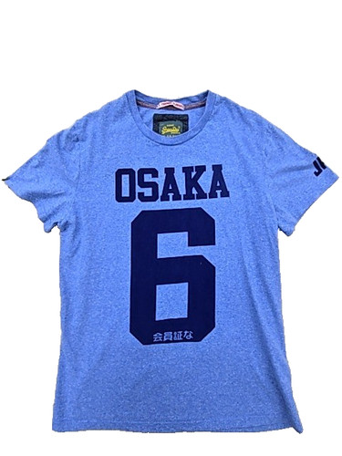 Superdry vintage blue - vintage, graphic