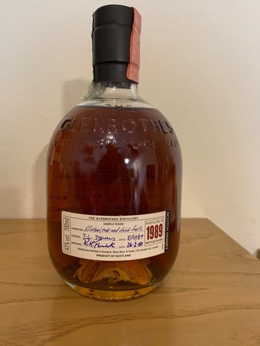 Glenrothes 1989 bottled 2001 - glenrothes,