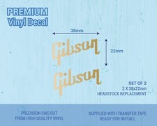 Gibson headstock decalcomania - headstock, -decalcomania