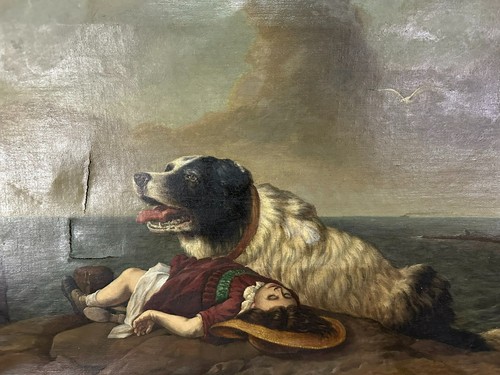 Dipinto olio tela edwin - su, di