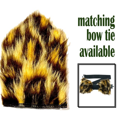 Leopardo pelliccia finta tasca - leopardo,