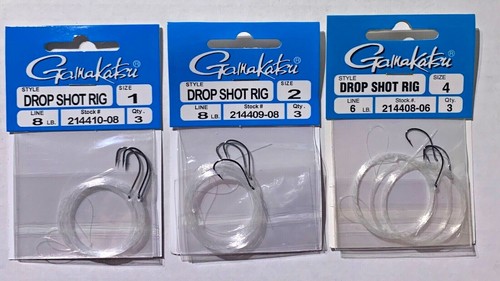 Gamakatsu drop shot rig nuova - drop,