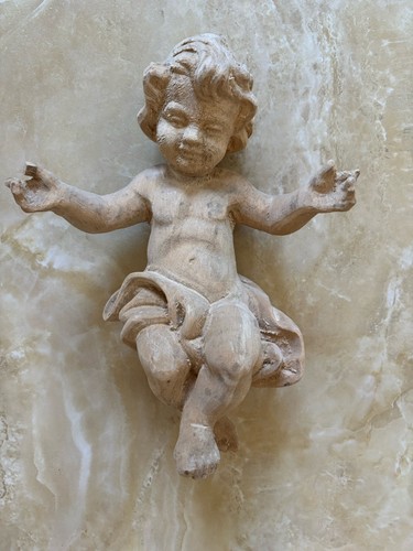 Gesù bambino legno - gesù, in