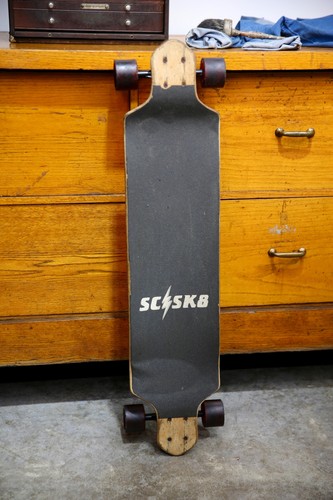 Longboard vintage legno - , acero
