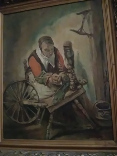 Quadro olio tela - su,