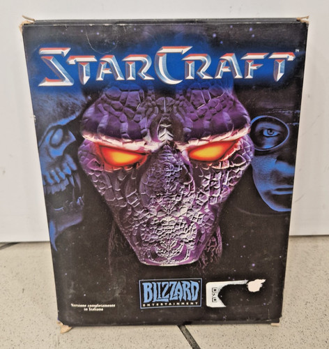 Starcraft 1998 big box - big, cd-rom