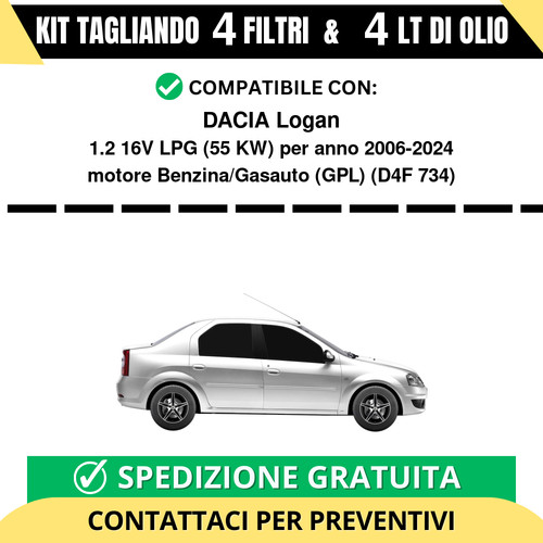 Tagliando per dacia logan - dacia,