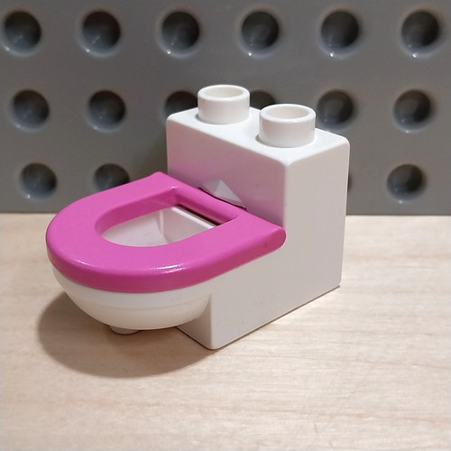 Lego duplo toilette bianco - lego,