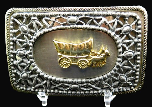 Fibbia cintura vintage cowboy