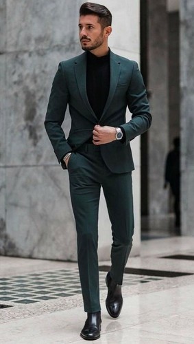 Uomo abiti verde - uomo, smeraldo