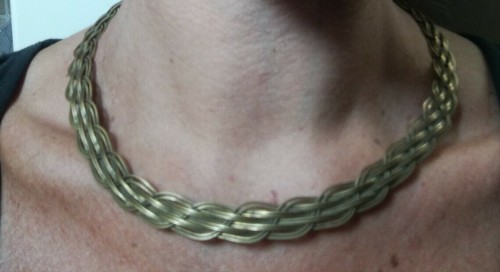Collana torque stile celtico - collana,