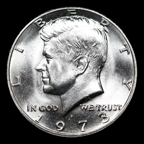 1973 kennedy mezzo dollaro - kennedy,