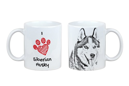 Siberian husky tazza con cane - tazza,