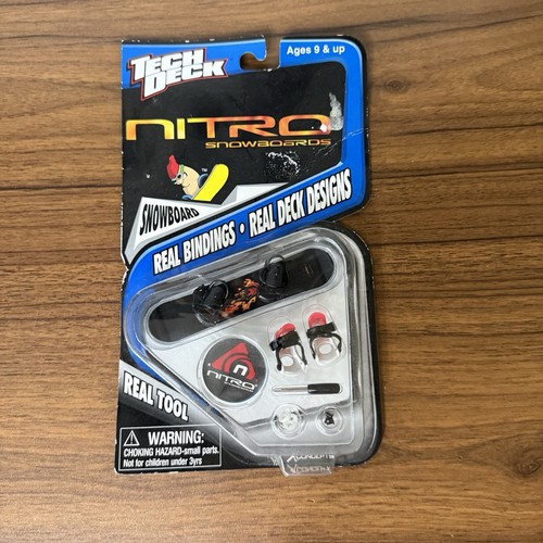 Tech deck snowboard nitro - snowboard, con
