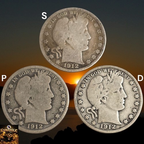 Set mezzo dollaro barbiere - mezzo,