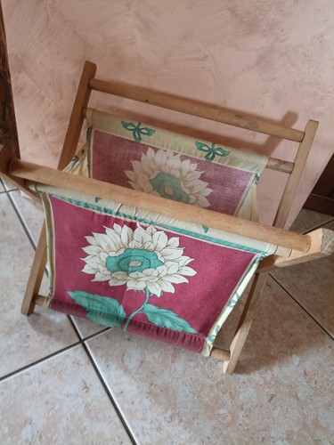 Portariviste vintage legno - portariviste,