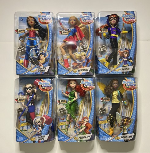 Bambole mattel super hero - dc,