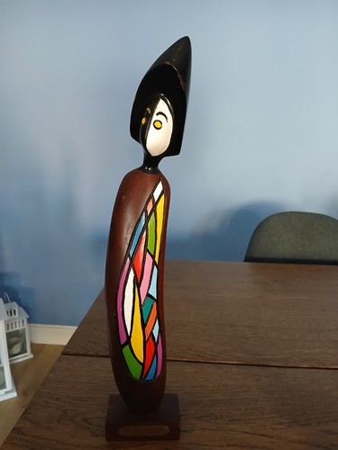 Scultura legno frank - di,