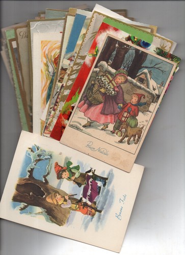 Cartolina tematica buon - tematica,