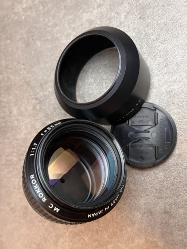 Minolta rokkor 7 85 - rokkor, 1.7/85