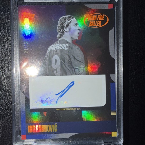 Auto ibrahimovic topps - topps, fc
