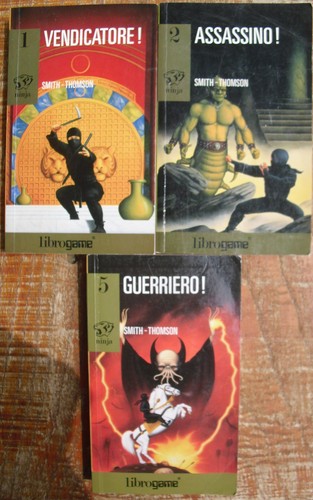 Lotto librogame ninja libri - librogame,