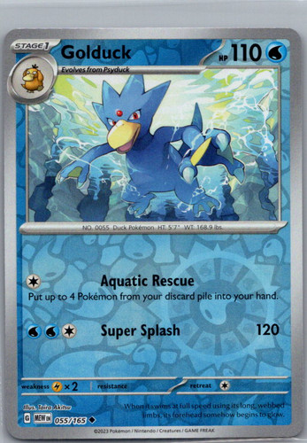 Golduck reverse holo uncommon - reverse,