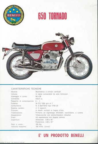 Volantino 650 tornado - volantino,