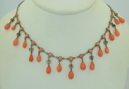 Collana vittoriana argento - vittoriana, in